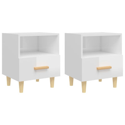 Rasen 2 Drawer Bedside Table