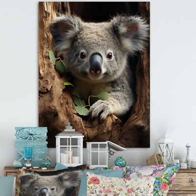 " Grey Koala Portrait III "