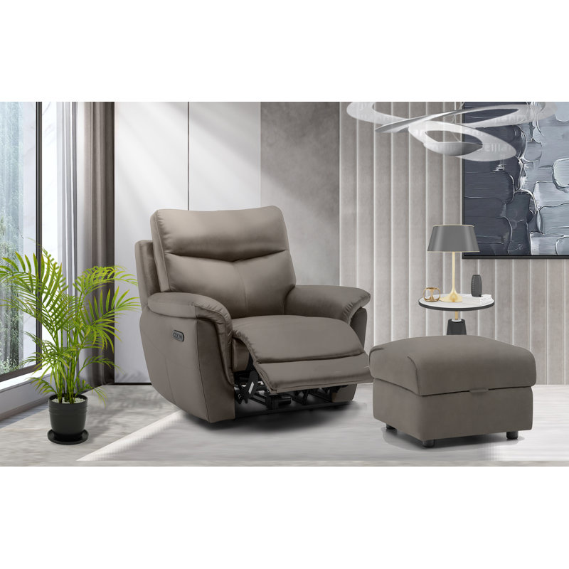 Holland Power Recliner Chair, Dark Grey