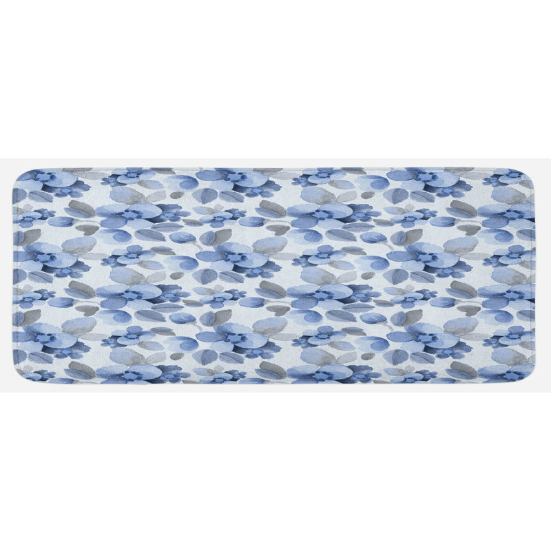 Tapis de cuisine shabby flore