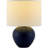Ceramic Table Lamp with Linen Drum Shade-672147778