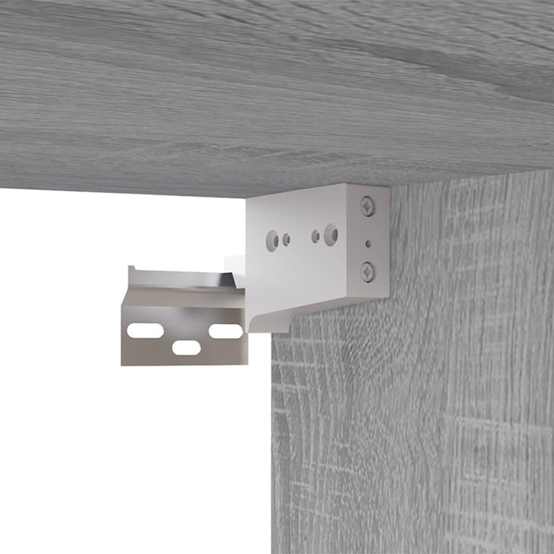 Kanea Unfinished TV Stand for TVs up to 43", Grey