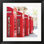 «Covent Garden Téléphone Boxes» par Keri Bevan, art mural encadré