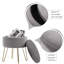 Repose-pieds rond avec rangement-1525492716