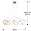 Ameer 1 - Light LED Unique/Statement Pendant-48668095-48601532