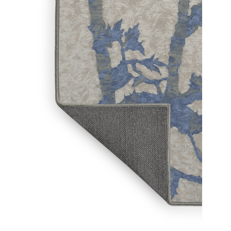 Tapis gris soyeux et moelleux, Carré 3 pi