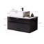 Petit meuble-lavabo flottant simple avec lavabo-1101343136