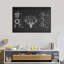 Basketball Patents, reproduction sur toile-619166225