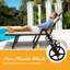 Chaise longue simple avec coussins 73 po Gracely-263747741