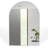 Yomaris Metal Arch Wall Mirror-1315727712-1315727713