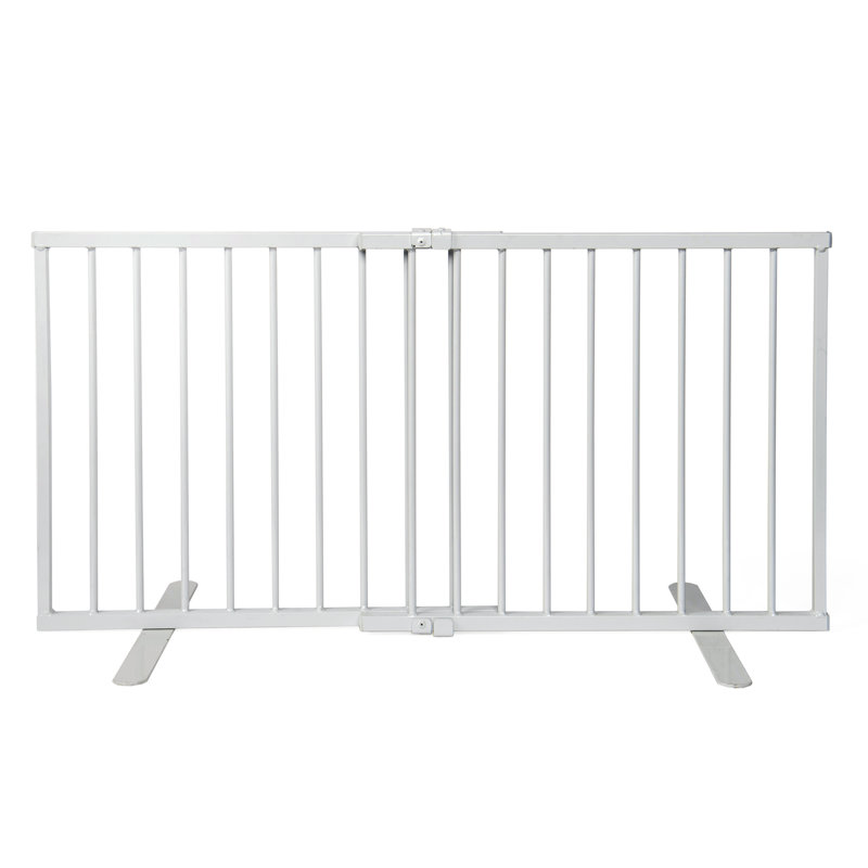Metal Step Over Gate (Model MSOG), White