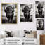Bison Tales Of The Prairies - animaux, impressions sur toile-435222040-435222037