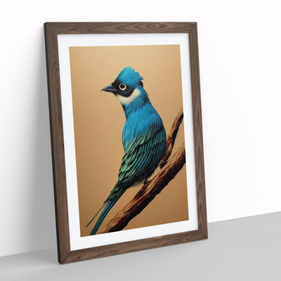 Alert Bird - Single Picture Frame Print