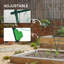 180cm H x 180cm W Plastic A-Shaped Trellis