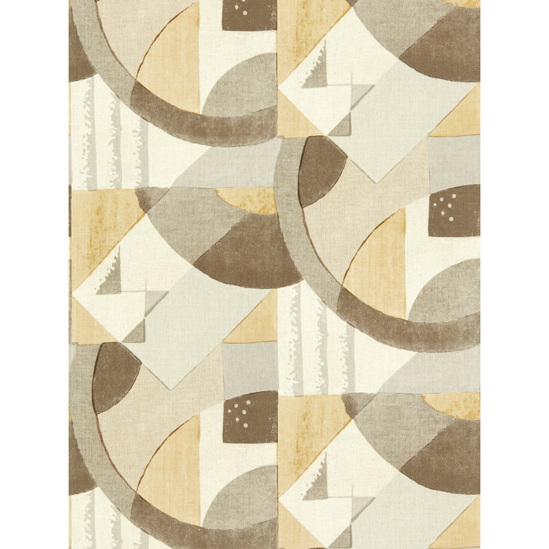 Abstract 1928 Wallpaper, Taupe