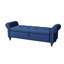 Banc de lit en tissu bleu marine-1771817447