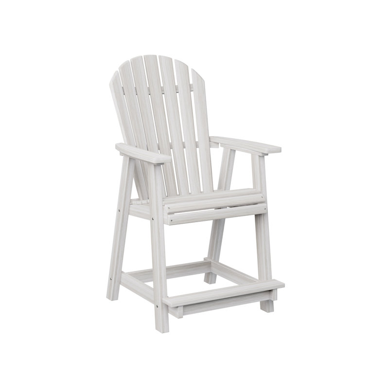 Fauteuil de comptoir berlinois berlinois naturel Berlin, Coquillage, 22.5"