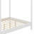  Modern Mid-Century Canopy Bed-110771507-110771512