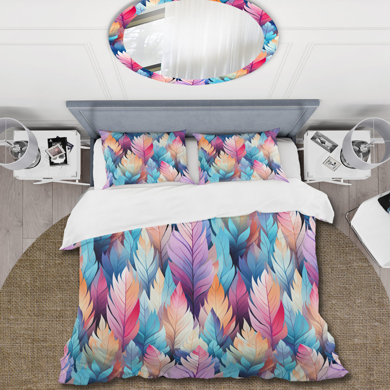Ensemble de housse de couette Tribal Dreamscape, Housse de couette pour très grand lit et 2 très