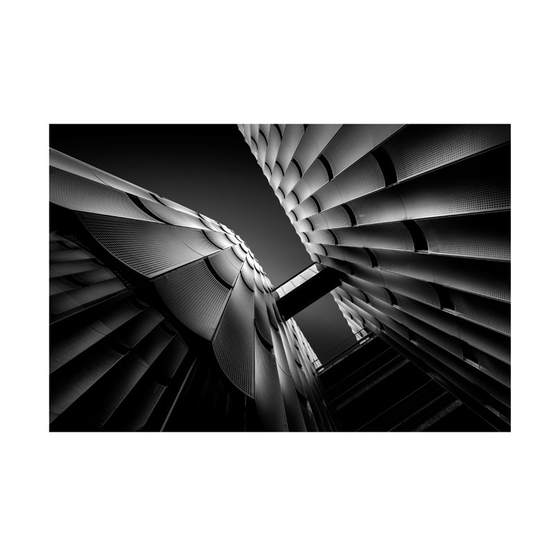 Jef Van Den Black Waves Canvas Art, 22" H x 32" W
