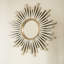 Miroir, miroir décoratif en forme de soleil