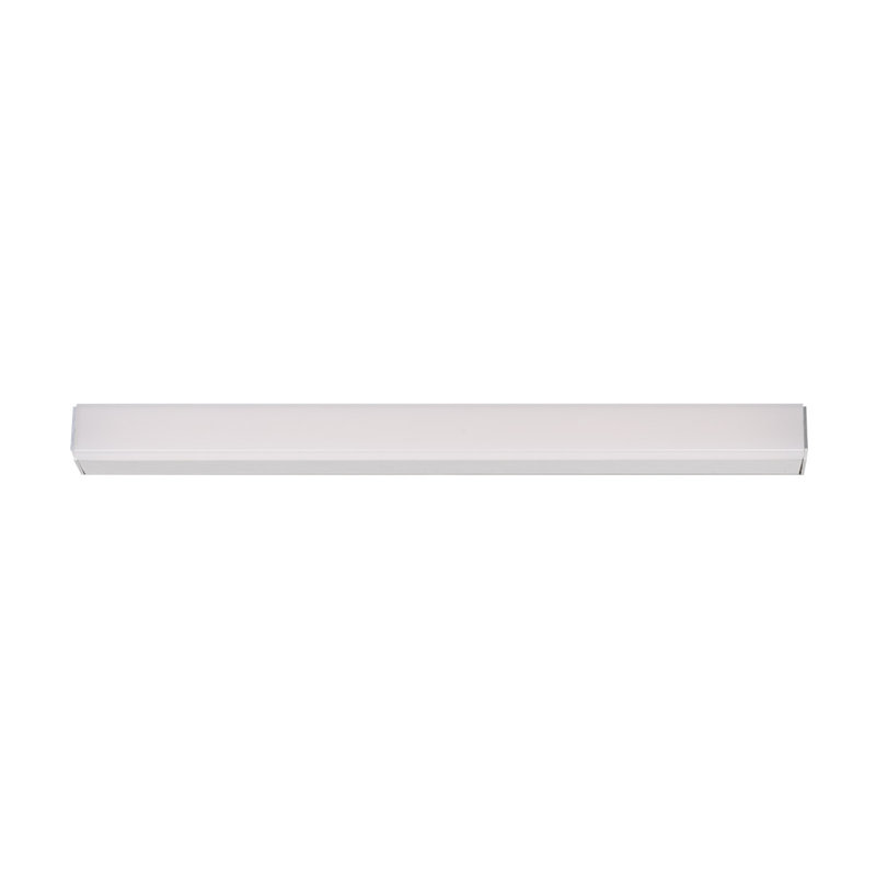 Plafonnier encastré 1 lumière DEL Lightstick, Aluminium, L 19 po