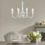 Lustre traditionnel en métal 8 lumières Amelia