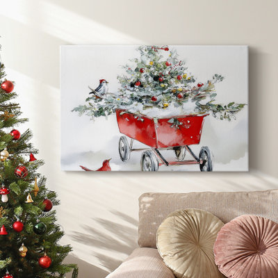 Christmas Holiday Arts - Toile tendue avec châssis