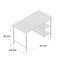 Bureau en verre Merald