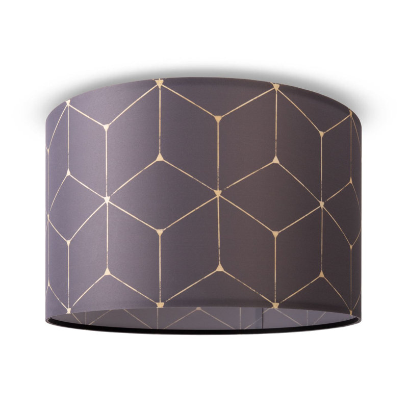 Abbiss Fabric Flush Ceiling Light
