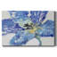 Fleur Bleue II-Toile tendue avec châssis-1445840640