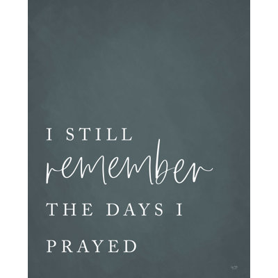 " I Still Remember "