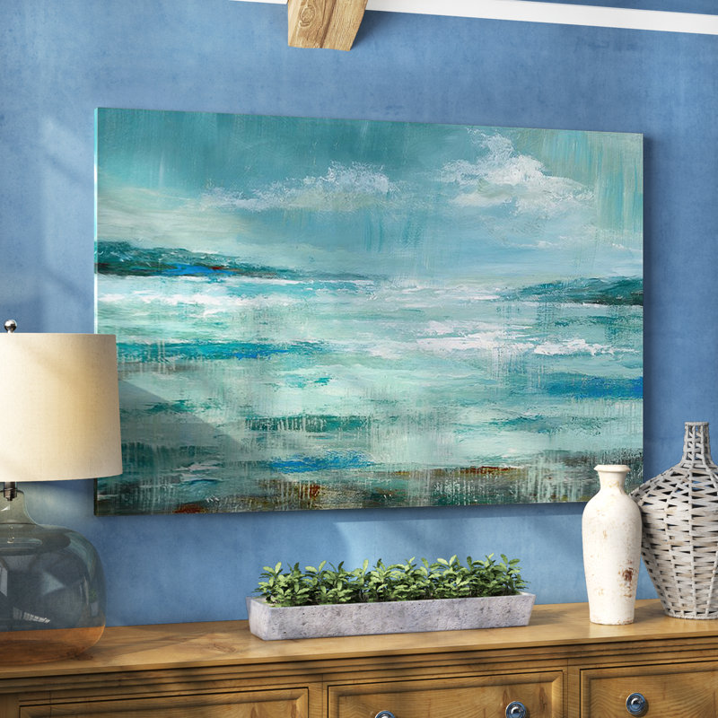 Isle Inlet, peinture sur toile, Toile tendue, H 8 po x l 12 po, Sans cadre