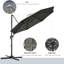 SaintCroix 3(m) Patio Offset Parasol Roma Cantilever Umbrella-61944334