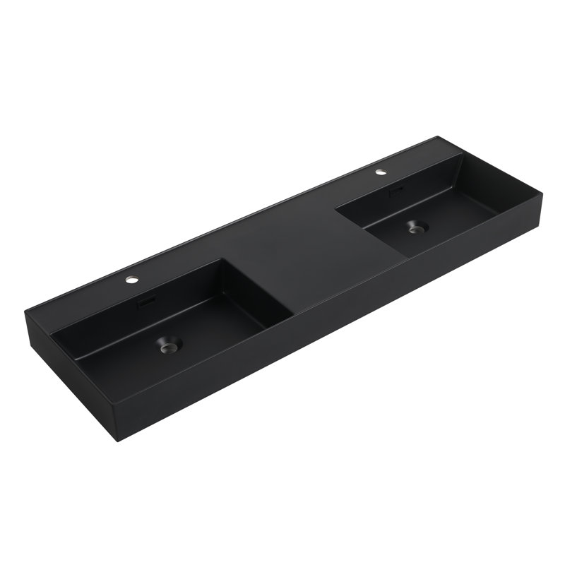 Jonas Bathroom Resin Double Sink