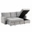 Kadjah Upholstered 88.9'' Sleeper Sofa