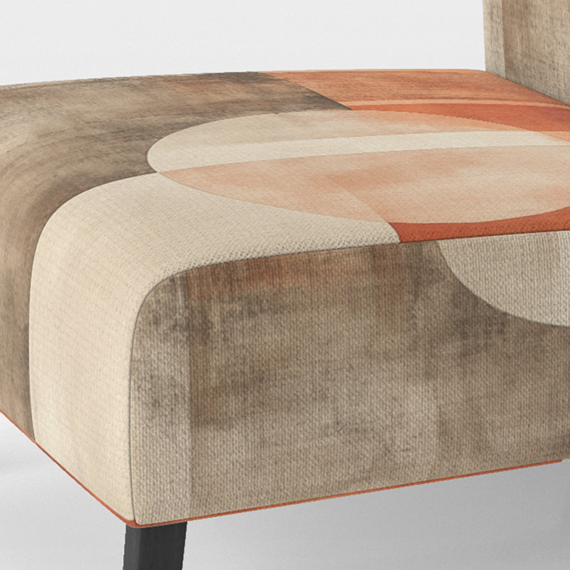 Fauteuil de chambre Abstract Modern, Pantoufle sans accoudoirs
