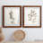 " Neutral Botanical Study I " 2 - Pieces-41835574-41835562-41803131