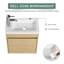 Meuble-lavabo simple avec plateau Alima 10,2