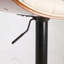 Tabourets de bar rembourrés réglables Mid-Century-878388383-878388378