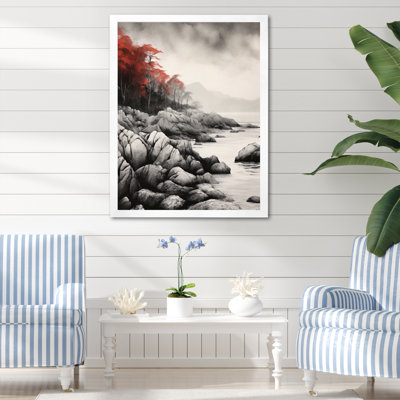 «Coastal Whispers I», reproduction sur toile