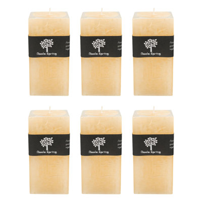 Vanilla Scented Pillar Candle