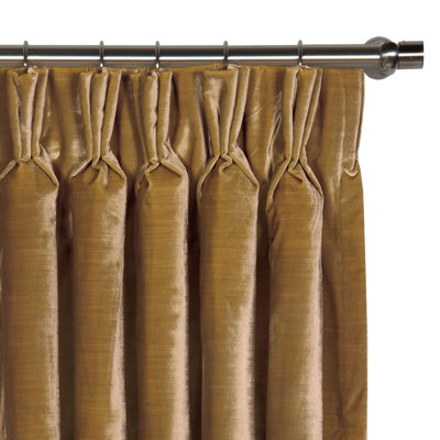 Winchester Silky Velvet Room Darkening Curtain Panel