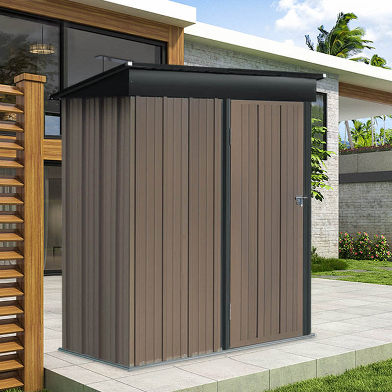 3x5 FT Outdoor Metal Garden Storage Shed