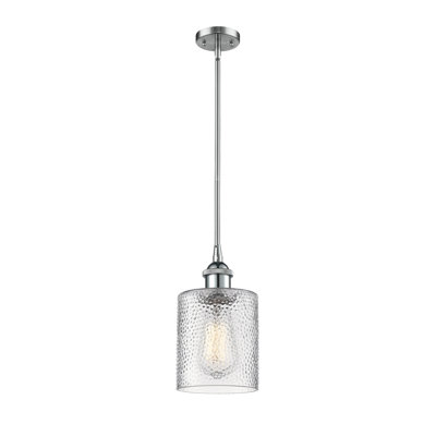 Luminaire suspendu cylindrique 1 lumière Leilani