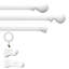 Tringle à rideaux en bois de 4 pi 1 3/8 po (comprend une tringle de 4 pi)-1466073193-1466073194