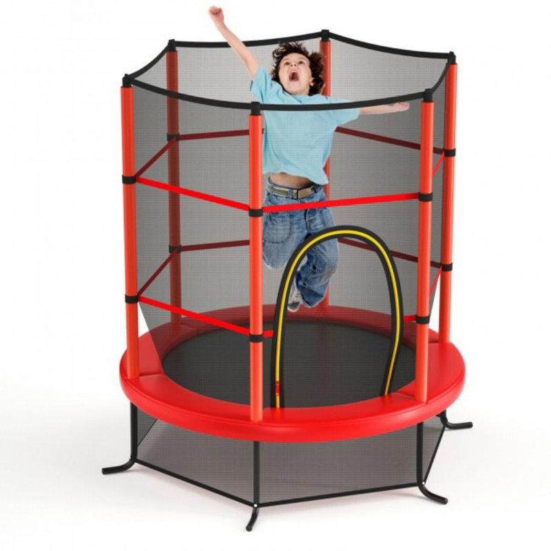 Trampoline 65 'pour enfants, Rouge