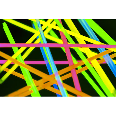 Colorful Neon Light - Wrapped Canvas Print