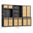 141"W Kitchen Pantry Cabinet, Kitchen Hutch Sideboard, Buffet Cabinet Wood Kitchenware Server
