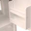 Meuble-lavabo de 20 po avec lavabo, armoire de salle de bain avec porte à fermeture douce, support de rangement et tablette ouverte-111123788